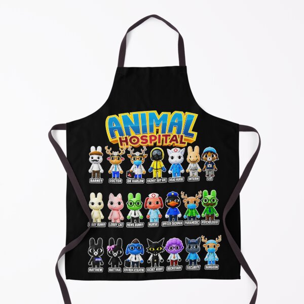 Item preview, Animal Hospital Characters Funny Gaming Parody Pop Culture Meme Character Roster designed and sold by NgumohaLanke.