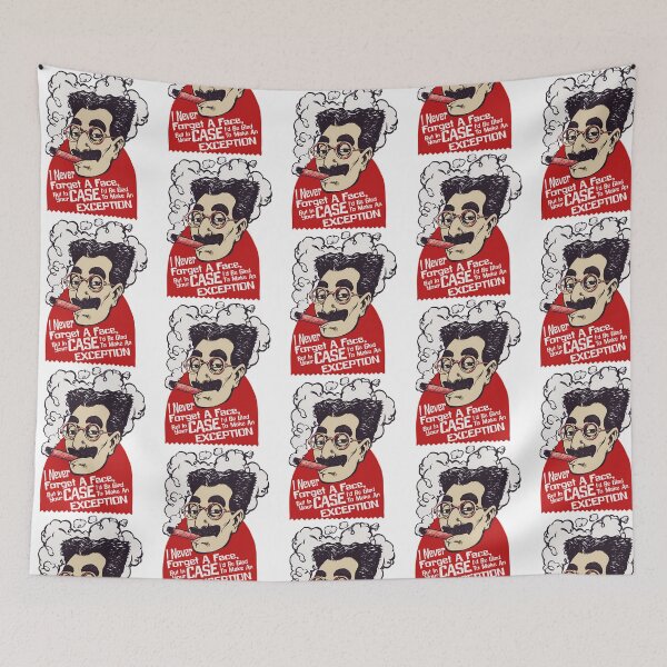 Item preview, Groucho Marx - I Never Forget A Face designed and sold by aca-riolaus.