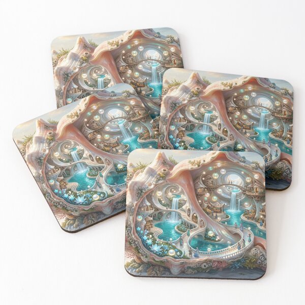 Item preview, Seashell Sanctuary — Hidden City in a Shell designed and sold by RoyArt0.