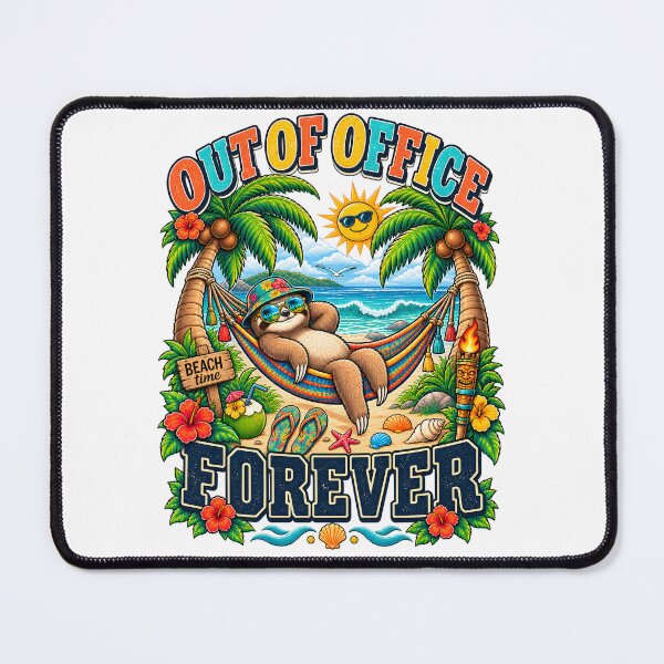 Item preview, Out of Office Forever T-Shirt, Retirement Gift Shirt for Coworker, Vacation Humor Graphic, Funny Retirement Unisex classic tee designed and sold by Merchall store.