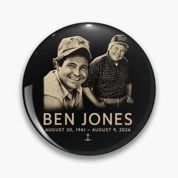 Item preview, Ben Jones Cooter Memorial Tribute 1941–2026 Vintage Portrait designed and sold by AnaHahn.