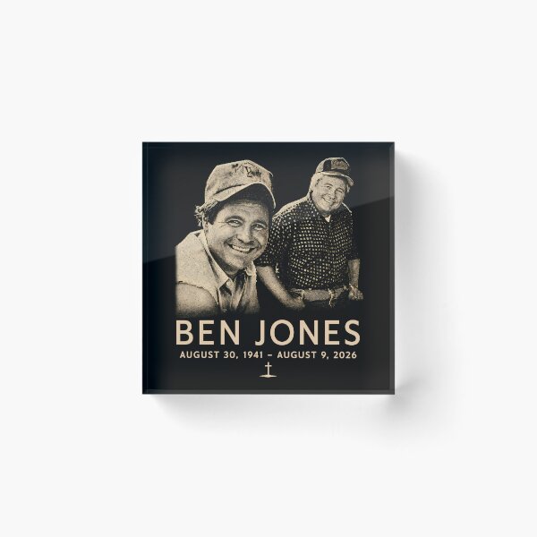 Item preview, Ben Jones Cooter Memorial Tribute 1941–2026 Vintage Portrait designed and sold by AnaHahn.