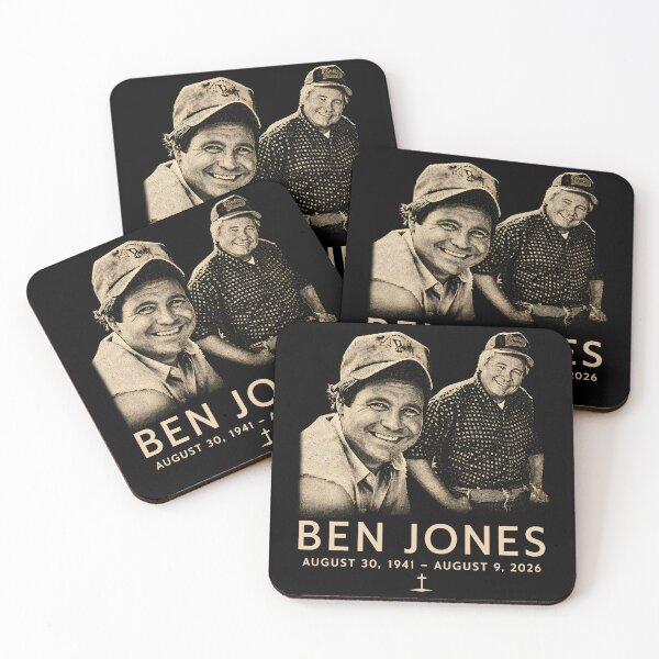 Item preview, Ben Jones Cooter Memorial Tribute 1941–2026 Vintage Portrait designed and sold by AnaHahn.
