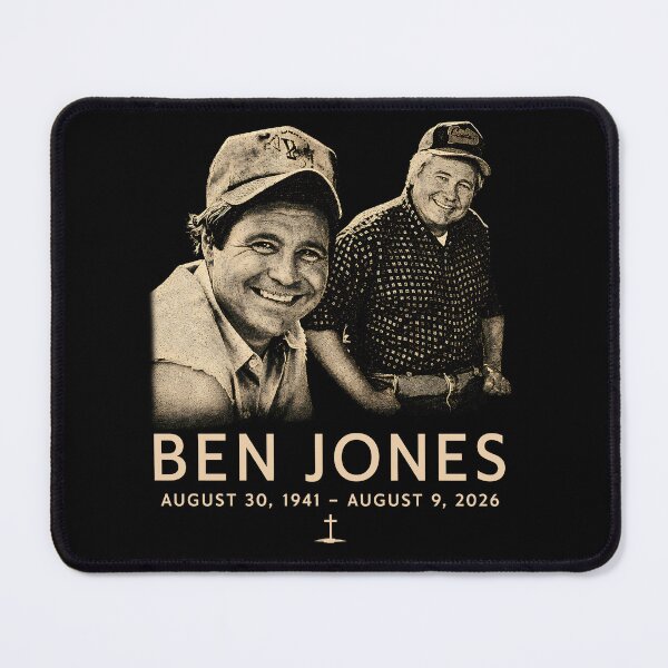 Item preview, Ben Jones Cooter Memorial Tribute 1941–2026 Vintage Portrait designed and sold by AnaHahn.