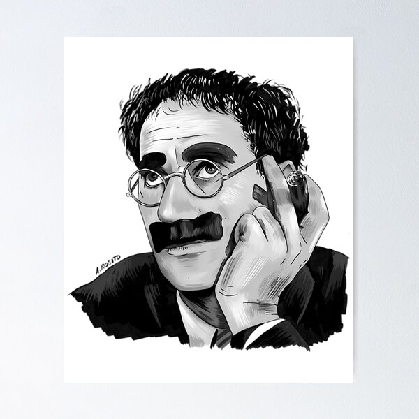 Item preview, Groucho Marx designed and sold by aca-riolaus.