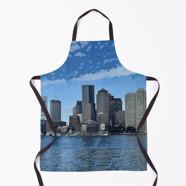 Item preview, Boston Skyline from Water Taxi designed and sold by BGGretchen.