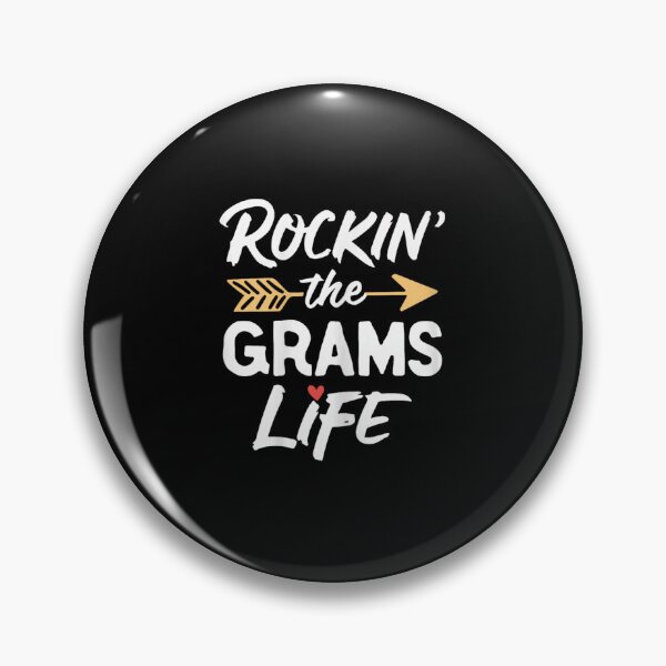 Item preview, Rockin The Grams Life Funny Vintage Grandmother Gift For Proud Grandma designed and sold by NgumohaLanke.