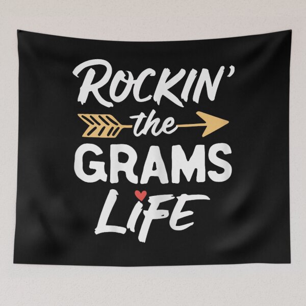 Item preview, Rockin The Grams Life Funny Vintage Grandmother Gift For Proud Grandma designed and sold by NgumohaLanke.