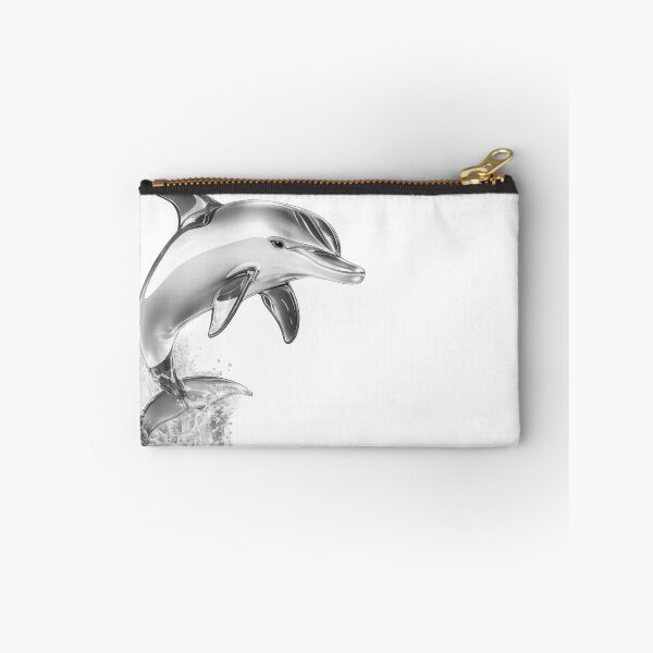 Item preview, Graceful Dolphin Jump Ocean Wildlife Art designed and sold by GRFORA.