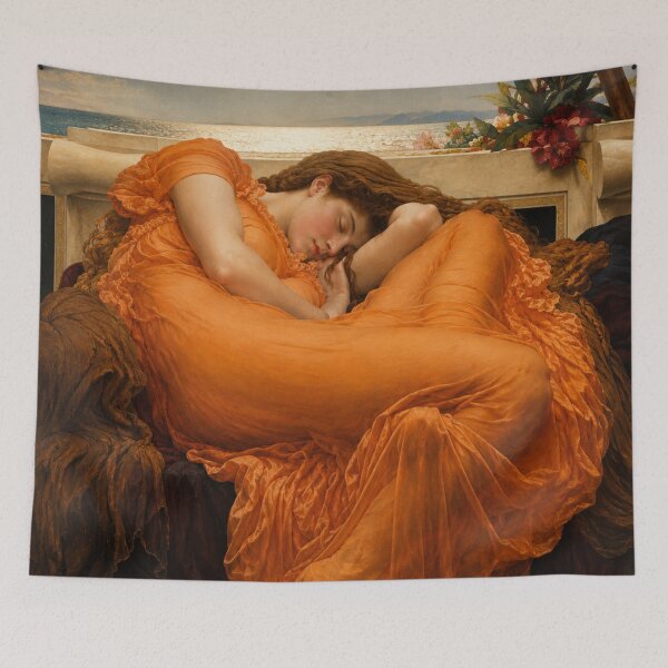 Item preview, Born to Nap Since 1895 – Funny Flaming June Vintage Museum Art T-Shirt. designed and sold by SaraSumi.