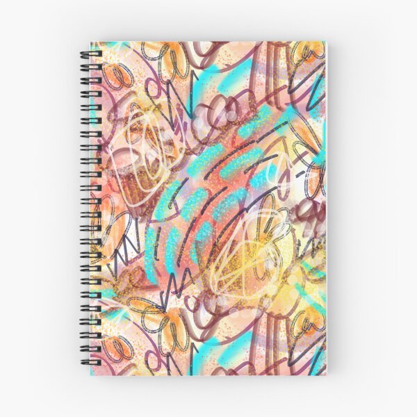 Item preview, Radiant Abstract Seamless Pattern – Colorful Modern Art Design designed and sold by ElocinArtworks.