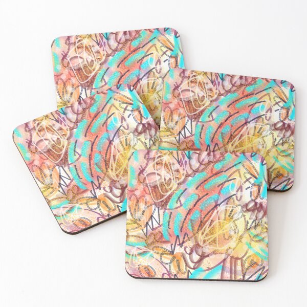 Item preview, Radiant Abstract Seamless Pattern – Colorful Modern Art Design designed and sold by ElocinArtworks.