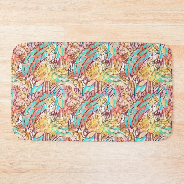 Item preview, Radiant Abstract Seamless Pattern – Colorful Modern Art Design designed and sold by ElocinArtworks.