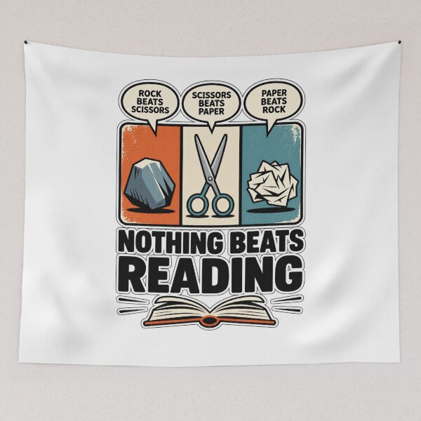Item preview, Nothing Beats Reading designed and sold by Flash-Ryan.