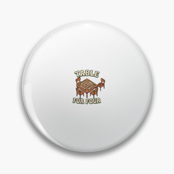 Item preview, Table for Four Retro Mahjong Night designed and sold by GoofyShopp.