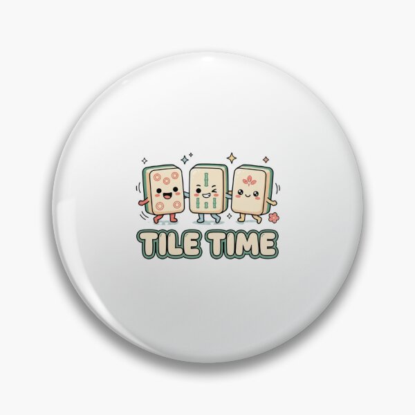 Item preview, Tile Time Cute Mahjong Characters designed and sold by GoofyShopp.