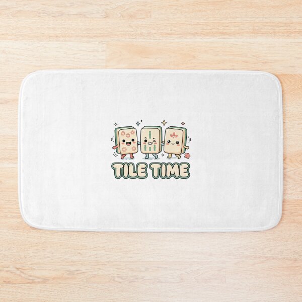 Item preview, Tile Time Cute Mahjong Characters designed and sold by GoofyShopp.