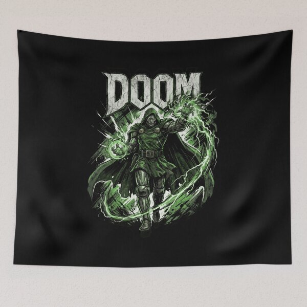 Item preview, DOOM Doom Slayer Shirt, Vintage Dark Fantasy Gaming Graphic Tee, Green Demon Warrior Design, Retro FPS Gamer Gift, Heavy Metal Aesthetic designed and sold by fimacurtuse.
