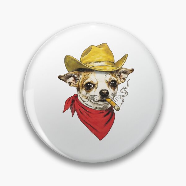 Item preview, Cowboy Chihuahua Funny Western Dog Vintage designed and sold by Gbriel3.