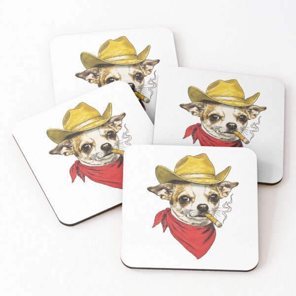 Item preview, Cowboy Chihuahua Funny Western Dog Vintage designed and sold by Gbriel3.