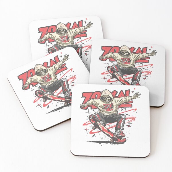 Item preview, Zombie Skater Graffiti Art designed and sold by redblink store.