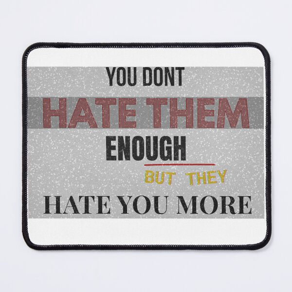 Item preview, You Don’t Hate Them Enough Headline Graphic designed and sold by Snedsdigital.