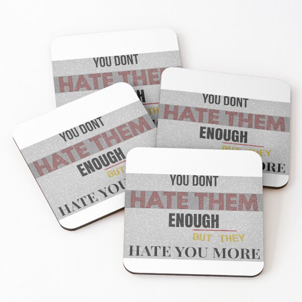 Item preview, You Don’t Hate Them Enough Headline Graphic designed and sold by Snedsdigital.