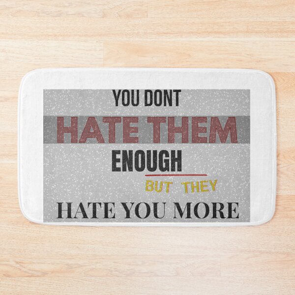 Item preview, You Don’t Hate Them Enough Headline Graphic designed and sold by Snedsdigital.