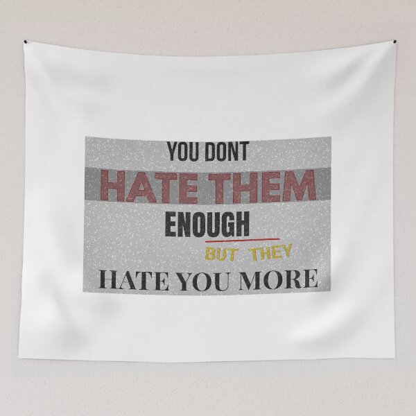 Item preview, You Don’t Hate Them Enough Headline Graphic designed and sold by Snedsdigital.