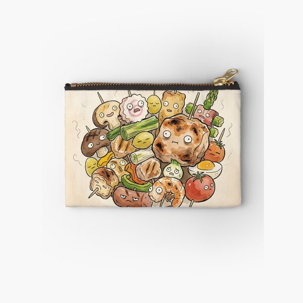 Item preview, Cute Yakitori Skewers Kawaii Street Food Illustration designed and sold by DuckOddity.