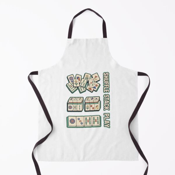 Item preview, Shuffle Stack Play Minimal Mahjong designed and sold by GoofyShopp.