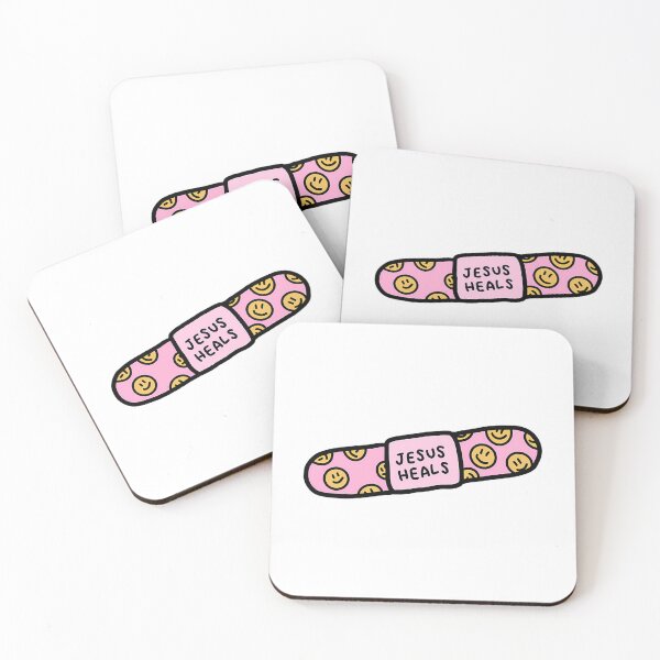Item preview, Jesus Heals Sticker designed and sold by aox-cc-3oy.