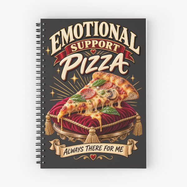 Item preview, Emotional Support Pizza – Always There for Me designed and sold by Golden Era Studio.