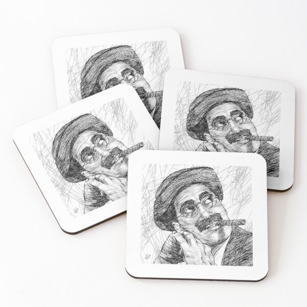Item preview, Groucho Marx Ink Portrait .3 designed and sold by aca-riolaus.