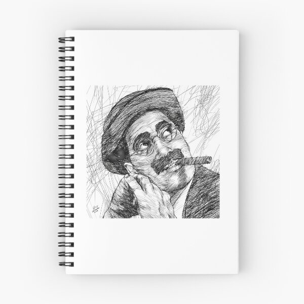 Item preview, Groucho Marx Ink Portrait .3 designed and sold by aca-riolaus.