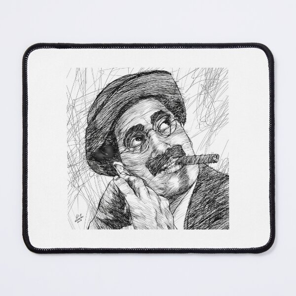 Item preview, Groucho Marx Ink Portrait .3 designed and sold by aca-riolaus.