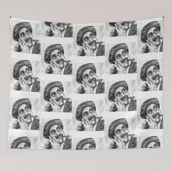 Item preview, Groucho Marx Ink Portrait .3 designed and sold by aca-riolaus.