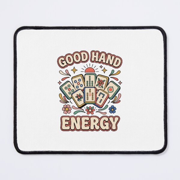 Item preview, Good Hand Energy Colorful Mahjong designed and sold by GoofyShopp.