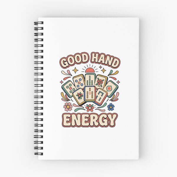 Item preview, Good Hand Energy Colorful Mahjong designed and sold by GoofyShopp.