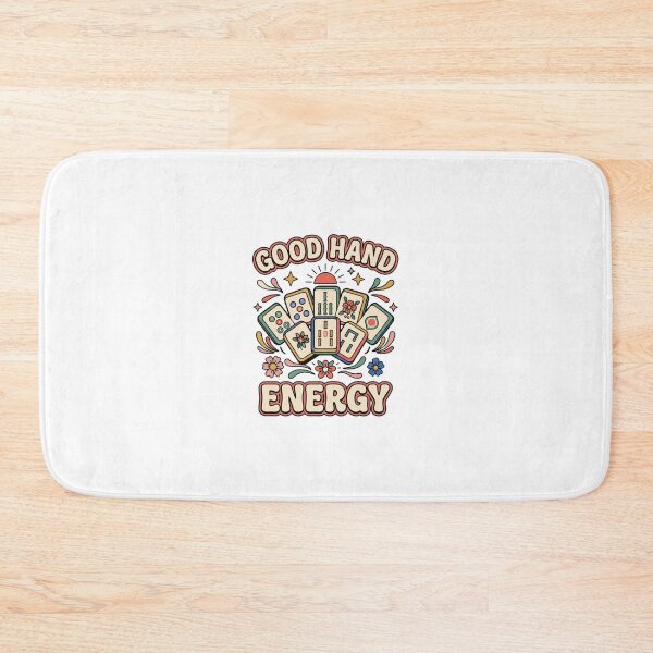 Item preview, Good Hand Energy Colorful Mahjong designed and sold by GoofyShopp.