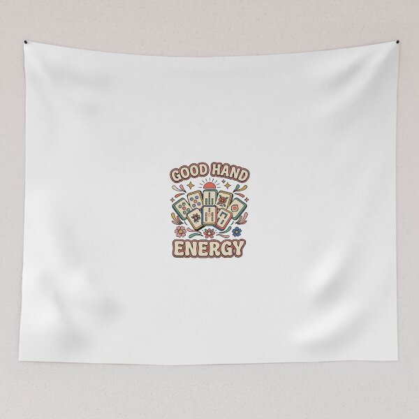 Item preview, Good Hand Energy Colorful Mahjong designed and sold by GoofyShopp.