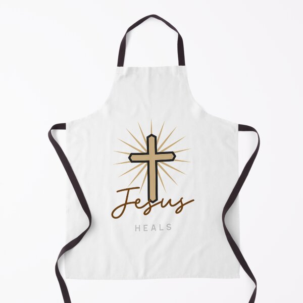 Item preview, Jesus Heals With Glowing Cross designed and sold by aox-cc-3oy.