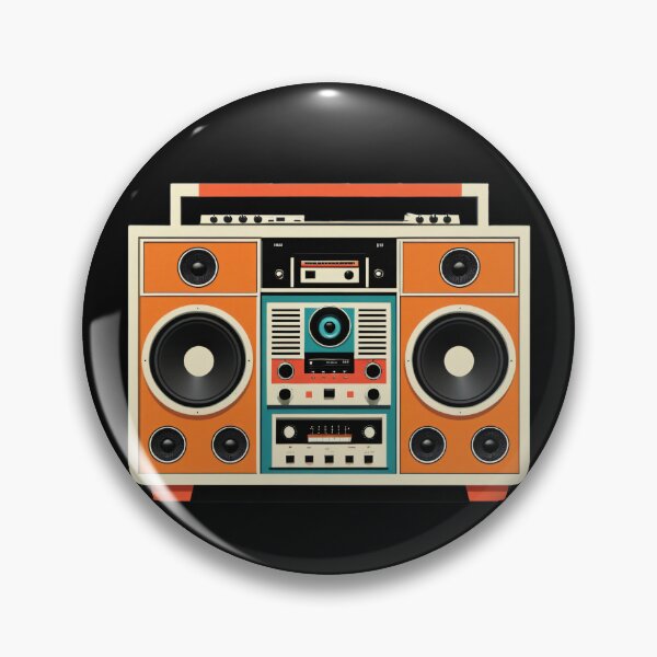 Item preview, Vintage Boombox Graphic Tees designed and sold by RAMemory.