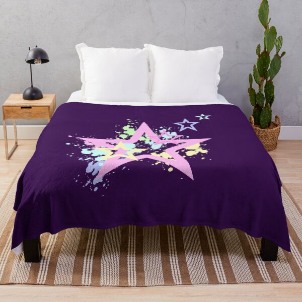 Item preview, Retro Stars Paint Splatter Pastel Aesthetic designed and sold by SolutionsArt.