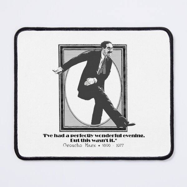 Item preview, Groucho Marx Quote - The Marx Brothers - Limited Edition designed and sold by aca-riolaus.