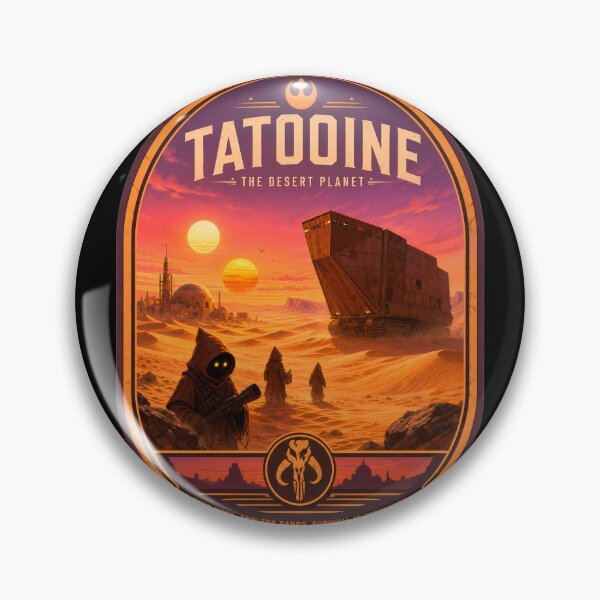 Item preview, Tatooine National Park designed and sold by FrontierCosmic.