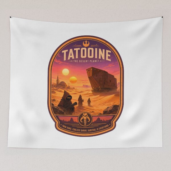 Item preview, Tatooine National Park designed and sold by FrontierCosmic.