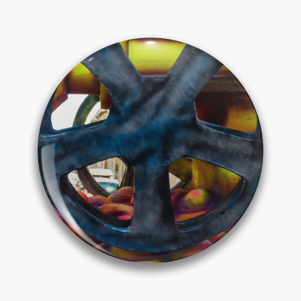 Item preview, Colorful Carnival Float Sculpture With Large Wheel and Surreal Foam Shapes in Parade designed and sold by Nmallia.