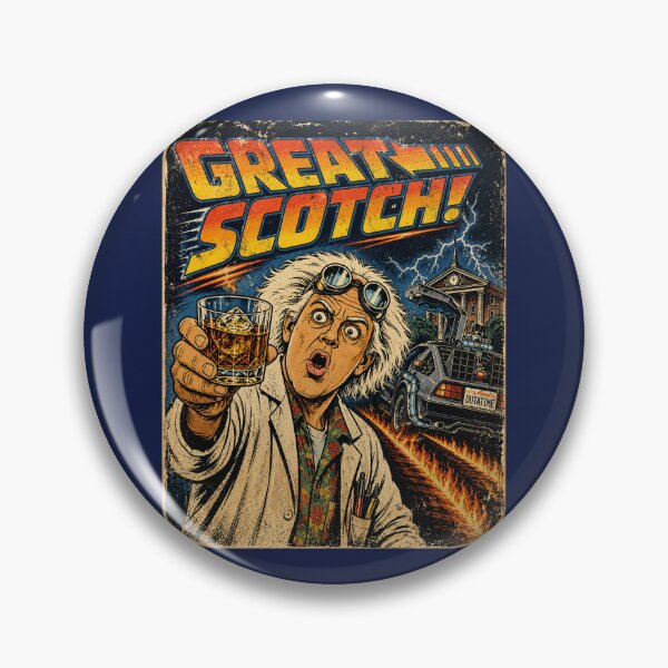 Item preview, GREAT SCOTCH! Back to the Future homage! T-Shirt designed and sold by Bruce Custom Creations.