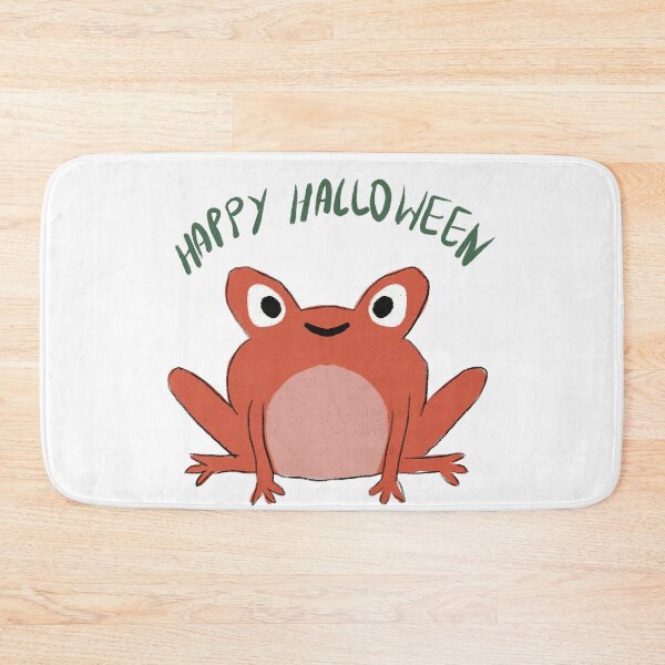 Item preview, Halloween Frog-Orange designed and sold by DaisyRoseBliss.
